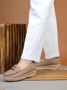 Shoetopia Girls Casual Shoes Beige 