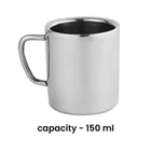 NIVIS Double Wall Coffee Mug 