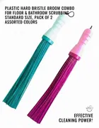 Shagun Plastic Hard Bristle Broom 