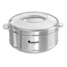 Mumma's LIFE Racer Double Walled Stainless Steel Casserole | Stainless Steel Hot Box for Kitchen | Hot & Cold | Hygiene | Odourless 