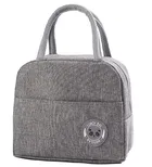Insulated Tiffin & Lunch Bag (Grey)