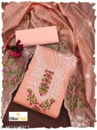 Embroidered Unstitched Suit for Women 