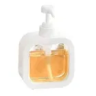 Plastic Refillable Liquid Soap Dispenser for Bathroom 