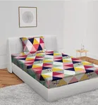 Microfiber Single Bedsheet with Single Pillow Cover 