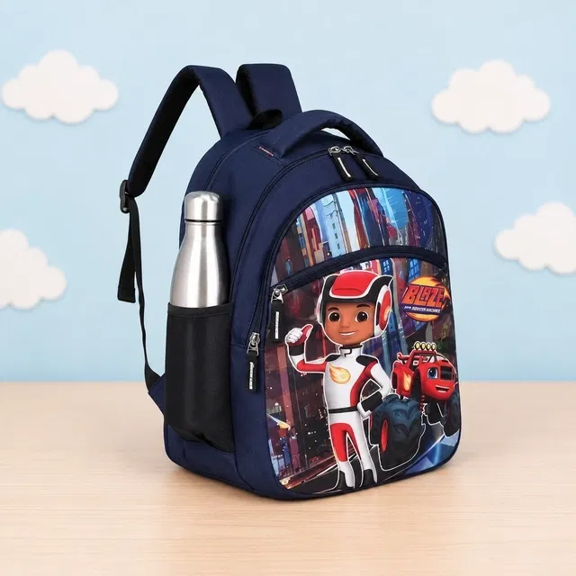Designer Blaze Bag For Kids high quality fabric material waterproof backpack (Blue)