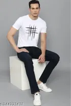 Round Neck Printed T-Shirt for Men 