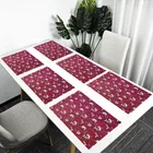 PVC Printed Dining Table Placemats 