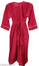 Cotton Embellished Gown for Women 