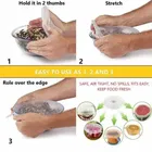 के कुडोस सिलिकॉन स्ट्रेच लिड्स मल्टी साइज रियूसबल सिलिकॉन लिड्स फ़ूड एंड बाउल 