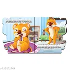 “Lion-Shaped Board Book for Kids – Unique Animal-Shaped Die-Cut Design, Educational Storytelling, Early Learning, Brain Development, Fine Motor Skills, Interactive Play for Toddlers and Preschoolers”