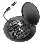 TecSox Foldable Connectors for Smartphones, Black