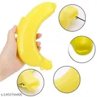 Plastic Banana Case Lunchbox for Kids (Yellow)