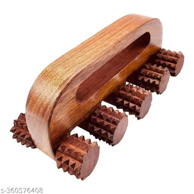 Wooden Acupressure Back Massager (Brown)