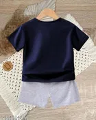 Hosiery Cotton Clothing Set for Kids 