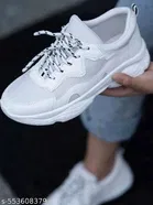 Shoetopia Girls Casual Shoes White 