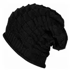 Woolen Solid Cap for Women 