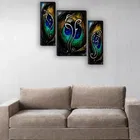 MDF 2 Pcs Designer Wall Painting for Home & Office 