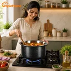 SimpleHome Aluminium Milk Pots & Topes 800 ml 14cm