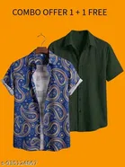 Casual Shirts for Men, Pack of 2 