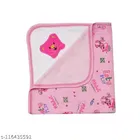 Cotton Baby Towel (Pink, 27x37 inches)