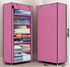 Fabric 6 Layer Collapsible Multipurpose Rack 