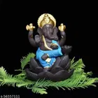 Lord Ganesha Water Fountain with 10 Smoke Backflow 