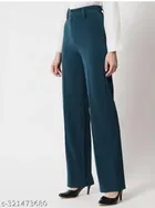Cotton Blend Trouser for Women 