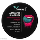 Oneway Happiness Activated Charcoal Teeth Whitening Powder 