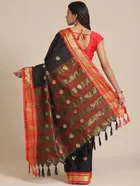Cotton Embellished Saree for Women 