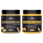Natural Tej Patta & Kasturi Haldi Powder for Skin & Hair 