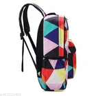 Fabric Backpack Bag, Multicolor