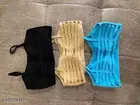 Cotton Bra for Women, Multicolour, Pack of 3 