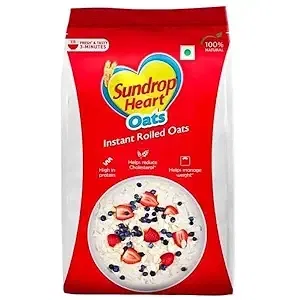 संड्रॉप हार्ट इंस्टेंट रोल्ड ओट्स 500 g
