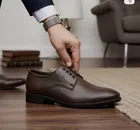 Topway Solid Formal Shoes for Men 