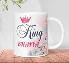 Bride Loading Printed Heart Handle Mug Microwave Safe Ceramic Tea Coffee 