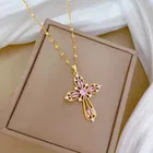 Copper Gold Plated Pendants for Women, Gold 