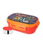 Stainless Steel Insulated 2 Containers Lunch Box for Kids 