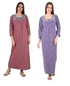 Woolen Hosiery Nighty for Women 