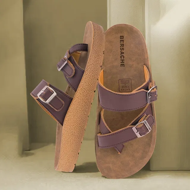 Sliders For Men, Brown (6)
