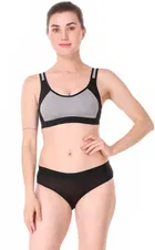 Cotton Blend Lingerie Set for Women 