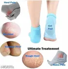 Silicone Gel Heel Socks with Full Heel Protector for Unisex 