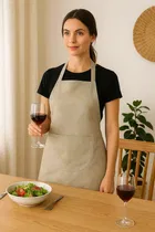 Krishna E Marble Printed Apron 68x58cms 