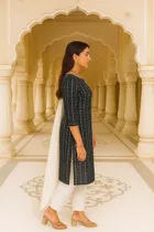 Cotton Striped Kurti for Women 