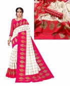 कानूड़ा प्रिंट्स फैंसी विमेंस मैसूर आर्ट सिल्क प्रिंटेड साड़ी 