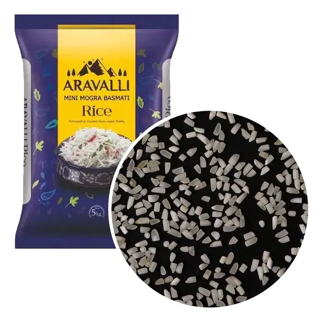 बजट | अरावली मिनी मोगरा बासमती राइस (ब्रोकन टुकड़ा) 5 kg