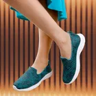 Casual Shoes for Women & Girls (Teal, 4)