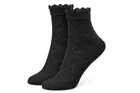 Solid Ankle Length Nylon Socks for Women ,Multicolor, Set of 3