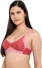 Cotton Blend Non Padded Bra for Women 