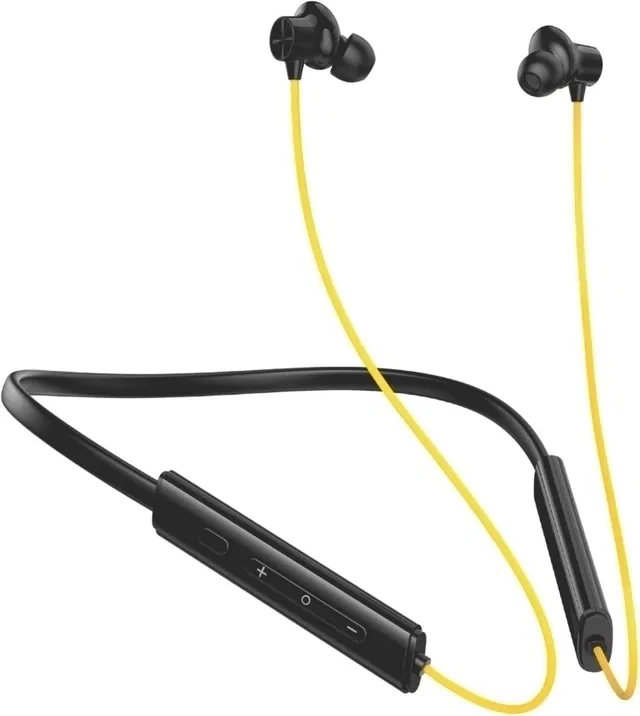 TecSox In-the-ear Bluetooth Headset with Upto 30h Talktime Deep Bass - Black