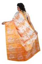 Taffeta Silk Printed Saree for Women 
